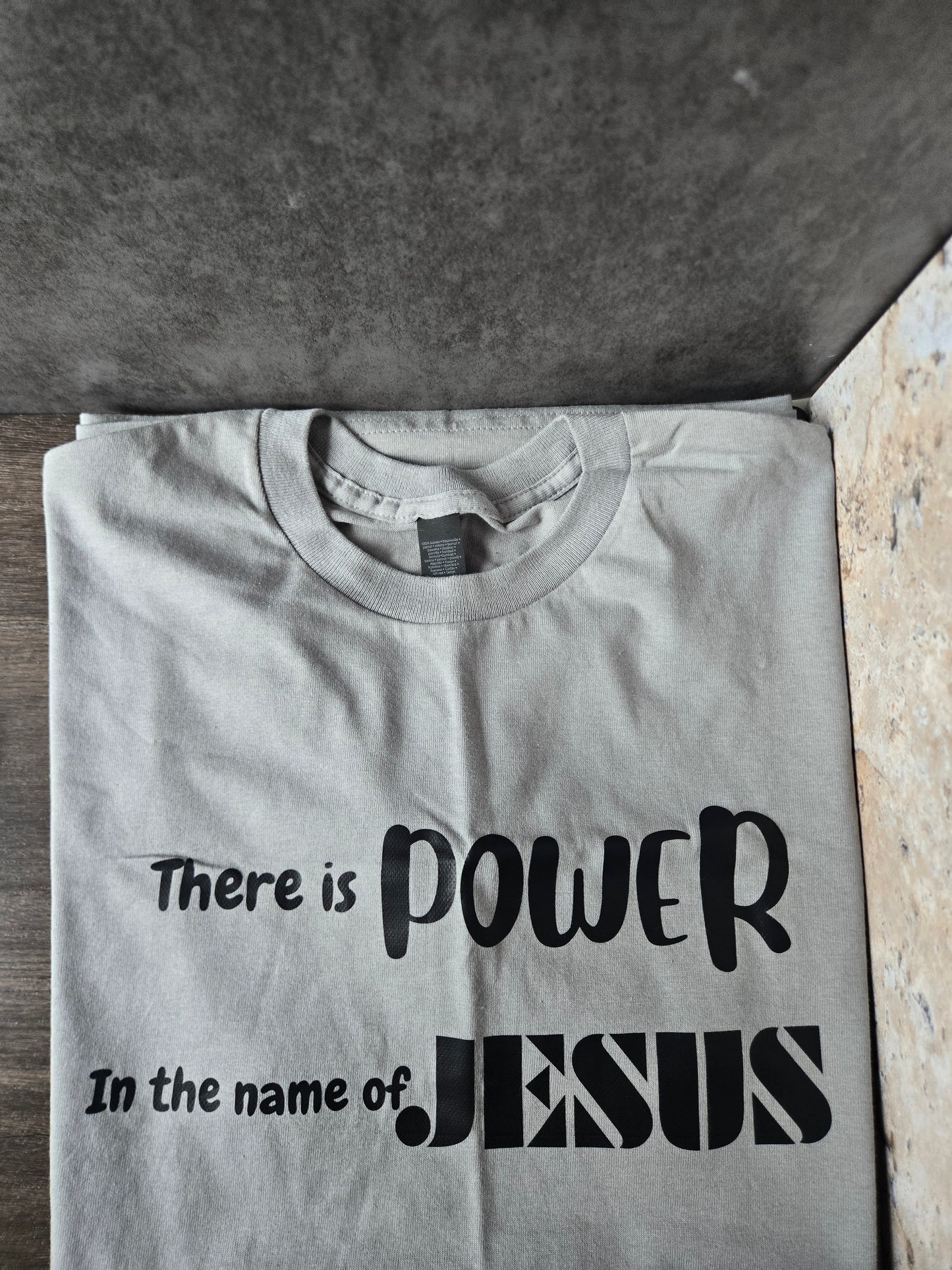 There's power in the name of Jesus T-shirt